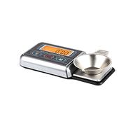 Giwnhvx Mini tocadiscos digitales de 100 G/0.005, medidor de fuerza de lápiz, medidor de carga de brazo LED, báscula digital portátil para joyería
