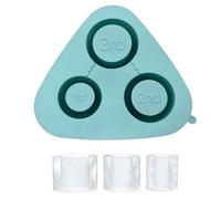 Giwnhvx Molde de silicona para bandeja de hielo cilíndrica, bandeja de silicona para cilindro de producción de hielo, molde para bandeja de hielo de silicona cilíndrica A