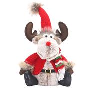 Giwnhvx Muñeca de Navidad Dulce Muñeca de Navidad Retráctil Accesorios Decoración para el Hogar Interiores Decoración Vacaciones D