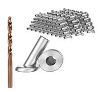 Giwnhvx Paquete de 40 fundas protectoras biseladas en ángulo, protector de poste de madera, barandilla de cable de escalera 1/8, 30 grados