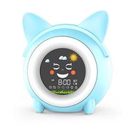 Giwnhvx Reloj Despertador para NiñOs, Reloj Despertador para NiñOs, para Despertar Al Entrenador del SueñO, Luz Colorida, para Dormitorio de NiñOs y NiñAs