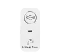 Giwnhvx Sensor de agua de 90 dB, detector de fugas de agua, monitoreo de fugas y alarma de goteo para cocina, baño, base