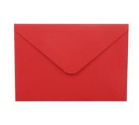 Giwnhvx Sobres para regalo, sobres de papel, sobres porta tarjetas de visita, 50 unidades, 13,5 x 18,5 cm, color rojo oscuro