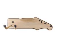 Giwnhvx - Soporte de pared de madera para guitarra con soporte para guitarras acústicas o eléctricas, ukelele, bajo estilo 1