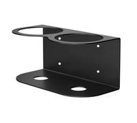 Giwnhvx Soporte para botella multiusos, montaje en pared de fácil instalación - Hardware incluido acero pintado en polvo resistente, duradero, fácil de instalar, doble orificio