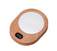 Giwnhvx Taza con mezcla automática, carga USB, potente taza de café automezclante para café, té y leche, estilo posavasos con calefacción USB