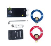 Giwnhvx TEF6686 Receptor de radio de banda completa, radio estéreo digital AM FM portátil con pantalla LCD de 3.2 pulgadas, batería de 7000 mAh (negro)