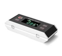 Giwnhvx Transportador digital LCD con buscador de ángulos, inclinómetro magnético, ranura en V, 0-360 grados, caja de nivel con imán