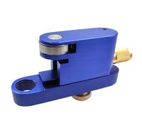 Giwnhvx Violín Purfling Groover Jig Violin Edge Soundhole Router Guía Herramienta para Luteria Herramienta para Luthier Azul