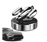 Giwoatln Aromatizante Solar para Coche - Desodorizante giratorio decorativo con forma de avión - de Aromaterapia para Vehículos | Decoración para Interior de Auto, Camión, SUV, Hogar y Oficina