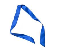 GIYXHU 1Pcs Women Narrow Long Scarf Solid Color Chiffon Red Tie Black Bag Ribbon Headband Choker Streamer Lady Accessories para Llevar A Diario(Blue)