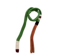 GIYXHU 1Pcs Wool Striped Plush Scarf Women's Design Sense Versatile Decoration Version Thin And Narrow Long para Llevar A Diario(Color 5)