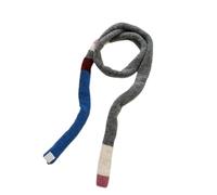 GIYXHU 1Pcs Wool Striped Plush Scarf Women's Design Sense Versatile Decoration Version Thin And Narrow Long para Llevar A Diario(Color 1)