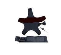 GIYXHU 2PCS Outdoor Sports Toy Ball with Elastic Swing Football Training Auxiliary Package Physical Exercise Personal Skills Practice Straps para Fútbol(Black)