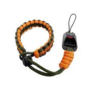 GIYXHU 3 correas de muñeca for cámara, microcorrea individual tejida a mano para Cámara(Green Orange)