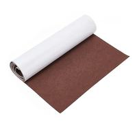 GIYXHU 40cm*200cm 1MM Self Adhesive Felt Fabric Sticky Non-woven Interlining Fabrics For Sound Insulation DIY Car Decor Para Manualidades(Coffee)