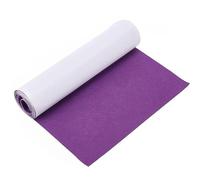 GIYXHU 40cm*200cm 1MM Self Adhesive Felt Fabric Sticky Non-woven Interlining Fabrics For Sound Insulation DIY Car Decor Para Manualidades(Purple)