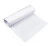 GIYXHU 40cm*200cm 1MM Self Adhesive Felt Fabric Sticky Non-woven Interlining Fabrics For Sound Insulation DIY Car Decor Para Manualidades(White)
