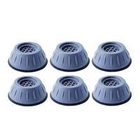 GIYXHU Almohadillas antivibración for los pies, Alfombrilla Antideslizante silenciosa for Patas Impermeables, Soporte de Lavadora, for amortiguadores, Muebles, 2-12 Uds para Muebles(6pcs)