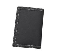 GIYXHU Carteras para Hombre Cartera Corta for Hombre, Monedero de Ocio con 3 Pliegues, Resistente al Desgaste, Tela Oxford Uso Diario