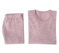 GIYXHU Conjunto TéRmico para Mujer Conjunto de Capa Base Lana for Mujer, Conjunto Ropa Interior térmica, Parte Superior e Inferior Larga John, Invierno Grueso y cálido(Light Camel,M)