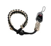 GIYXHU Correa de muñeca for cámara 3 piezas, tejida a mano, for colgar individualmente para Cámara(Black)