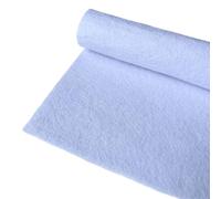 GIYXHU Felt Fabric Sheet DIY Craft Felting Non-Woven For Sewing Doll Patchwork School Projects Decor Para Manualidades(WHITE,20cm x 90cm)