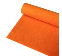 GIYXHU Felt Fabric Sheet DIY Craft Felting Non-Woven For Sewing Doll Patchwork School Projects Decor Para Manualidades(Orange,20cm x 90cm)