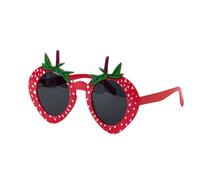GIYXHU Gafas de fiesta cumpleaños la serie Fruit, accesorios fotografía plástico decorativos divertidos, 5 uds Para Fiestas(TYPE D)