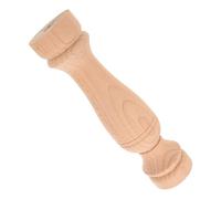 GIYXHU Patas De Madera para Muebles 4 Piezas de Madera Tallada, diseño clásico Romano, Poste gabinete, Pata Decorativa for Muebles, barandilla Columna