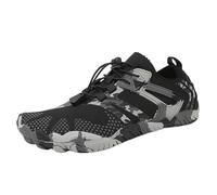 GIYXHU Zapatos De Agua Zapatos de Agua Antideslizantes de Secado rápido, Zapatos for Agua, Zapatos de Agua Descalzos, Transpirables, for Playa al Aire Libre, rastreo de Arroyos(Black,45)