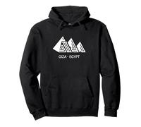 Giza Egipto Pirámides Egipcio Turismo El Cairo Turismo Sudadera con Capucha