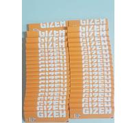 Gizeh 18850 Papel Corto (100 Paquetes de 50, 5000 Hojas), Color Amarillo, Naranja
