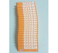 Gizeh 18854 Papel Corto (20 libritos de 50, 1000 Hojas), Color Amarillo