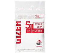 GIZEH 7-21013-20 Filtro extrafino (diámetro 0.2 pulgadas (5.3 mm), tabaco enrollado a mano, 150 piezas