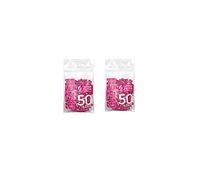Gizeh - Filtros de carbón activo (6 mm, 2 bolsas de 50 filtros, 100 unidades), color rosa