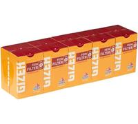 Gizeh - Filtros para cigarrillos (10 paquetes de 100 filtros finos)