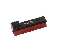 Gizeh Máquina para liar cigarrillos Silver Tip Boy, de plástico, negro, 8 x 3 x 3 cm