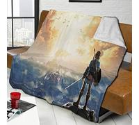 Gizmac Manta de anime, Beach Towe, impresión 3D, impresión por una cara, manta individual, manta doble, regalo de anime, manta suave (5, 150 x 200 cm)