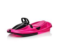 Gizmo Riders Plastkon 41104203 Stratos Monster Pink - Trineo Infantil con Volante (Talla única), Color Morado