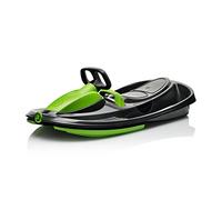 Gizmo Riders Lenkschlitten Steerable Sledges Stratos Bob, Niños, Negro/Verde, Talla única