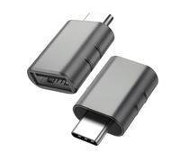 GIZMO TECH PARTS Adaptador USB C a USB USB-C macho a USB 3.0 hembra OTG transferencia de datos de alta velocidad de 10 Gbps para MacBook Pro Air iPhone 16 15 iPad Pro Samsung Galaxy S25 S24 Dell XPS