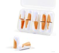 Gizmolet 5 pares de tapones para los oídos para dormir, espuma supersuave, protección contra el ruido, tapones para los oídos para conciertos, deportes de motor, herramientas, tiro, ronquidos, color