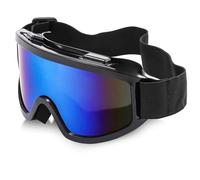 Gizmolet Gafas de motocross, gafas de esquí UV, gafas de moto, MTB, gafas Dirt Bike Road ATV Cross gafas, antiarañazos, resistentes al viento, a prueba de polvo, gafas de motocross para hombres