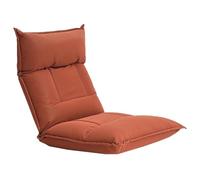 GIZNXBA Silla De Suelo Plegable con Respaldo Silla De Lectura para Adultos con 42 Posiciones Ajustables Sofá Plegable Sofá para Leer, Meditar O Dormir(Rosso)