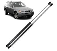 GJBHN 2 Piezas Coche Resortes de Gas de Maletero para BMW X3 E83 2003-2006 2007 2008 2009 2010 2011 Puntales de Gas Portón Trasero Resortes de Gas Hidráulico Soporte de Elevación