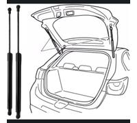 GJBHN 2 Piezas Coche Resortes de Gas de Maletero para Seat Leon MK3 5F 2012-2016 2017 2018 2019 Puntales de Gas Portón Trasero Resortes de Gas Hidráulico Soporte de Elevación