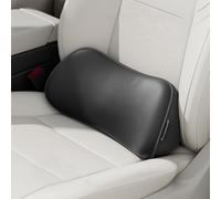 GJBHN Cojin Lumbar para Coche para BMW X1 xDrive30e 2024 Cojín de Soporte Lumbar Ergonómico Cojín Lumbar para Silla de Oficina,Punching Model-Black