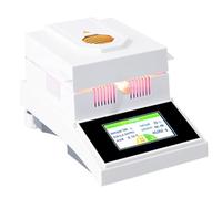 GJBMXSM Analizador De Humedad De Laboratorio por Halógeno,Capacidad 50 G/100 G,Legibilidad 1 MG 5 MG/0,02%,Rango De Secado 60-160 °c,Balanza Humedad para Alimentos,Granos Y Químicos 100g/2mg