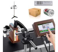 GJBMXSM Impresoras De Inyección De Tinta Industriales para Marcar Líneas De Producción En Cualquier Producto, Máquina De Marcado Y Codificación De Fecha/Número De Lote En Línea,25.4mm